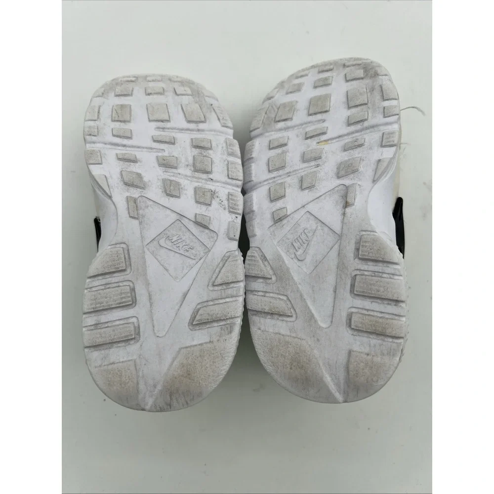 Nike‎ Huarache Run Phantom Volt Bright Spruce 704949-045 Youth US Size 8C Shoes